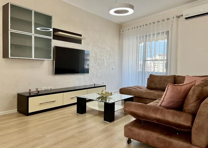 Daire New Bazaar Cozy 2 Dajti View Tiran